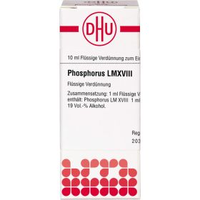 LM PHOSPHORUS XVIII Dilution 10 ml – PZN 2821600 из немецкой аптеки