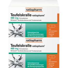 TEUFELSKRALLE-RATIOPHARM Filmtabletten 200 St – PZN 2940747 из немецкой аптеки