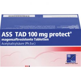 ASS TAD 100 mg protect magensaftres.Filmtabletten 100 St – PZN 3828202 из немецкой аптеки