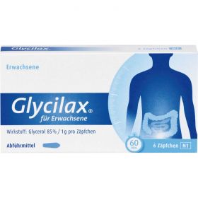 GLYCILAX Suppositorien fr Erwachsene 6 St – PZN 4942845 из немецкой аптеки