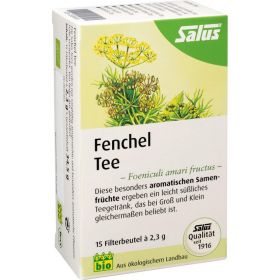 FENCHEL TEE Foeniculi amari fructus Bio Salus 15 St – PZN 5369508 из немецкой аптеки