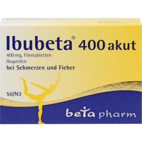 IBUBETA 400 akut Filmtabletten 50 St – PZN 5731464 из немецкой аптеки