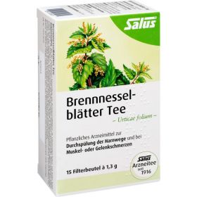 BRENNNESSELBLTTER Tee Bio Urticae folium Salus 15 St – PZN 5736237 из немецкой аптеки