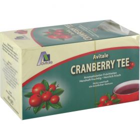 CRANBERRY TEE Filterbeutel 20 St – PZN 6055290 из немецкой аптеки