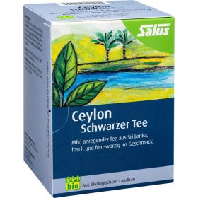 CEYLON schwarzer Tee Bio Salus Filterbeutel 15 St – PZN 6132197 из немецкой аптеки