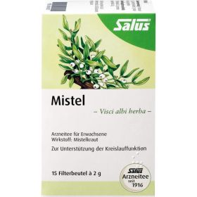 MISTEL ARZNEITEE Visci albi herba Salus Filterbtl. 15 St – PZN 6145107 из немецкой аптеки