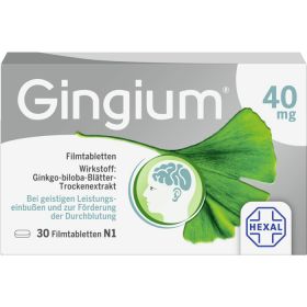 GINGIUM Filmtabletten 30 St – PZN 6189211 из немецкой аптеки
