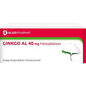 GINKGO AL 40 mg Filmtabletten 30 St – PZN 6565068 из немецкой аптеки