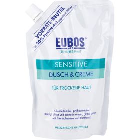 EUBOS SENSITIVE Dusch & Creme Nachf.Btl. 400 ml – PZN 6608553 из немецкой аптеки
