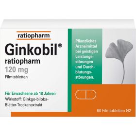 GINKOBIL-ratiopharm 120 mg Filmtabletten 60 St – PZN 6680875 из немецкой аптеки