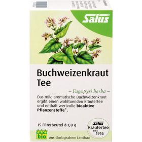 BUCHWEIZENKRAUT Tee Fagopyri herba Bio Salus Fbtl. 15 St – PZN 6765749 из немецкой аптеки