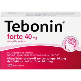 TEBONIN forte 40 mg Filmtabletten 120 St – PZN 7368358 из немецкой аптеки