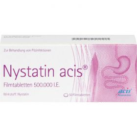 NYSTATIN acis Filmtabletten 50 St – PZN 7371225 из немецкой аптеки