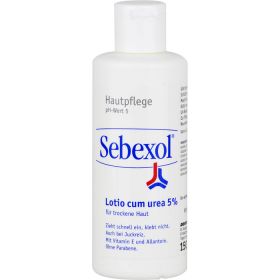 SEBEXOL Lotio cum urea 5% 150 ml – PZN 7436485 из немецкой аптеки