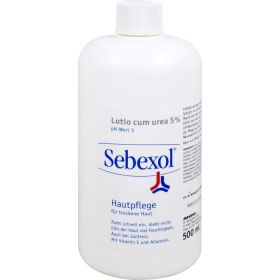 SEBEXOL Lotio cum urea 5% 500 ml – PZN 7436491 из немецкой аптеки