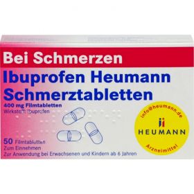 IBUPROFEN Heumann Schmerztabletten 400 mg 50 St – PZN 7728561 из немецкой аптеки
