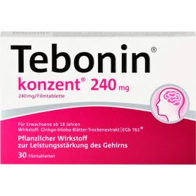 TEBONIN konzent 240 mg Filmtabletten 30 St – PZN 7752016 из немецкой аптеки
