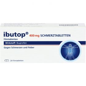IBUTOP 400 mg Schmerztabletten Filmtabletten 20 St – PZN 7761914 из немецкой аптеки