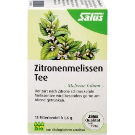 ZITRONENMELISSEN Tee Melissae herba Salus Fbtl. 15 St – PZN 9002325 из немецкой аптеки