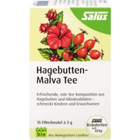 HAGEBUTTEN MALVA Tee Frchtetee Bio Salus Fbtl. 15 St – PZN 9002354 из немецкой аптеки