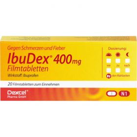 IBUDEX 400 mg Filmtabletten 20 St – PZN 9294670 из немецкой аптеки