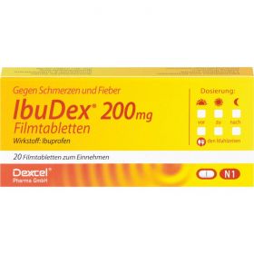 IBUDEX 200 mg Filmtabletten 20 St – PZN 9294859 из немецкой аптеки