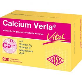 CALCIUM VERLA Vital Filmtabletten 200 St – PZN 9704837 из немецкой аптеки