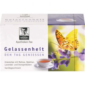BADERS Apotheken Tee Gelassenheit Filterbeutel 20 St – PZN 9738486 из немецкой аптеки
