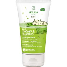 WELEDA Kids 2in1 Shower & Shampoo spritzig.Limette 150 ml – PZN 12387375 из немецкой аптеки
