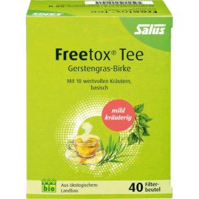 FREETOX Tee Gerstengras-Birke Krutertee Bio Fbtl. 40 St – PZN 12412021 из немецкой аптеки