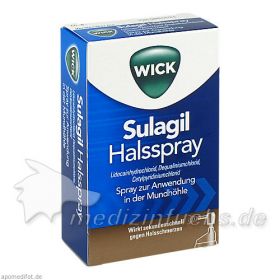 WICK Sulagil Halsspray, 15 ML – PZN 3536333 из немецкой аптеки