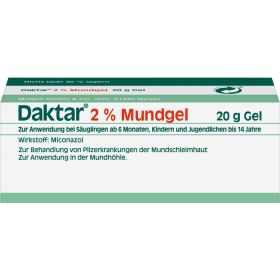 DAKTAR 2% Mundgel 20 g – PZN 233247 из немецкой аптеки