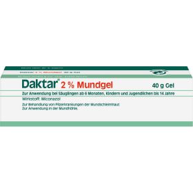 DAKTAR 2% Mundgel 40 g – PZN 233253 из немецкой аптеки