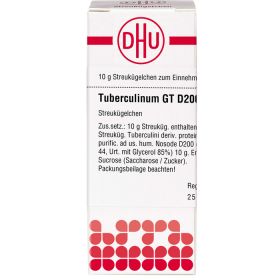 TUBERCULINUM GT D 200 Globuli 10 g – PZN 1788697 из немецкой аптеки