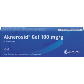 AKNEROXID 10 Gel 50 g – PZN 2484982 из немецкой аптеки