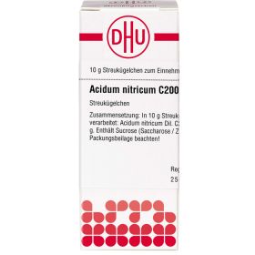 ACIDUM NITRICUM C 200 Globuli 10 g – PZN 2891977 из немецкой аптеки