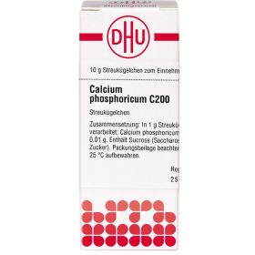 CALCIUM PHOSPHORICUM C 200 Globuli 10 g – PZN 2895231 из немецкой аптеки