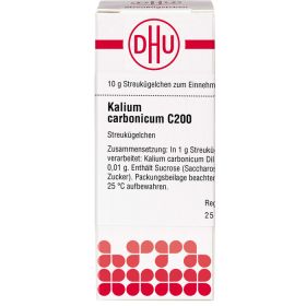 KALIUM CARBONICUM C 200 Globuli 10 g – PZN 2925475 из немецкой аптеки