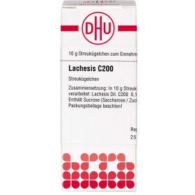 LACHESIS C 200 Globuli 10 g – PZN 2925937 из немецкой аптеки