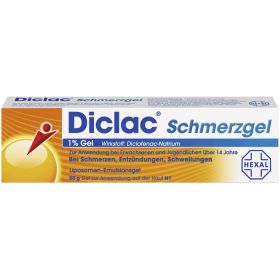 DICLAC Schmerzgel 1% 50 g – PZN 3424835 из немецкой аптеки