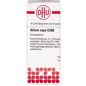 ALLIUM CEPA C 200 Globuli 10 g – PZN 4202404 из немецкой аптеки