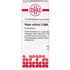 HEPAR SULFURIS C 1000 Globuli 10 g – PZN 4220135 из немецкой аптеки