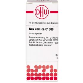 NUX VOMICA C 1000 Globuli 10 g – PZN 4229610 из немецкой аптеки