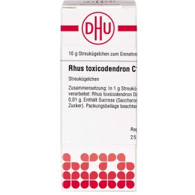 RHUS TOXICODENDRON C 1000 Globuli 10 g – PZN 4234261 из немецкой аптеки