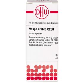 VESPA CRABRO C 200 Globuli 10 g – PZN 4241930 из немецкой аптеки