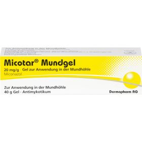 MICOTAR Mundgel 40 g – PZN 4593741 из немецкой аптеки