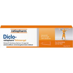 DICLO-RATIOPHARM Schmerzgel 50 g – PZN 4704198 из немецкой аптеки