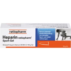 HEPARIN-RATIOPHARM Sport Gel 50 g – PZN 4757639 из немецкой аптеки