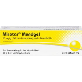 MICOTAR Mundgel 20 g – PZN 6191308 из немецкой аптеки