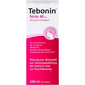TEBONIN forte 40 mg Lsung 100 ml – PZN 6995981 из немецкой аптеки